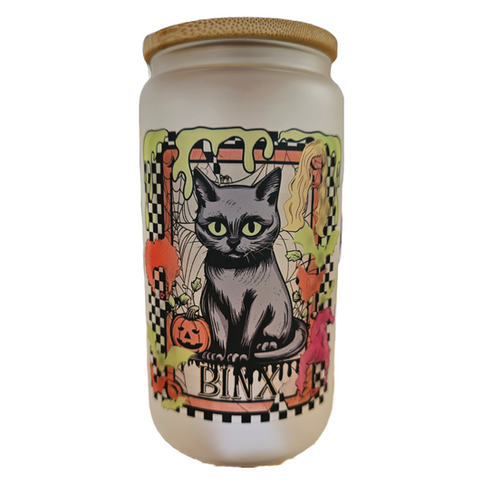 Binx 16oz Frosted Glass