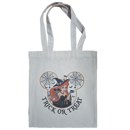 Ariel Trick or treat Tote bag