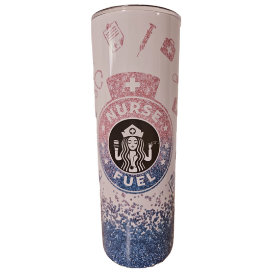 Nurse Fuel 20oz Skinny Tumbler